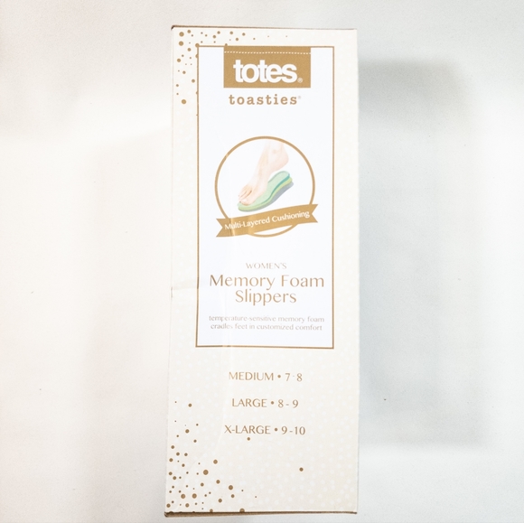 Totes Toasties Women's Memory Foam Slippers - Picture 5 of 6